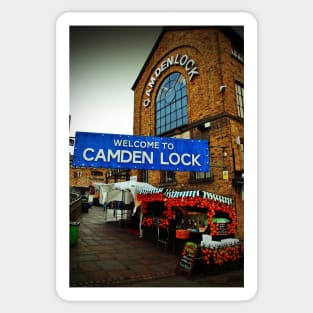 Camden Lock Market London Sticker